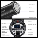 Godox SK400II-V 400W Professionale Flash de Studio 5600 ± 200 K 2.4G Système X sans Fil avec Lampe de modélisation LED 40 Niveaux de Flash pour la Photographie de Studio, la Photographie publicitaire - 7