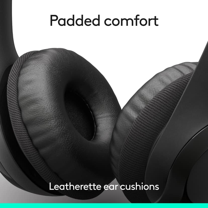 Logitech H390 kabelgebundenes Headset für PC/Notebook, Stereo-Kopfhörer mit Mikrofon mit Geräuschunterdrückung, Stereo, Bedienelemente am Kabel, Works with Chromebook – SCHWARZ - 8
