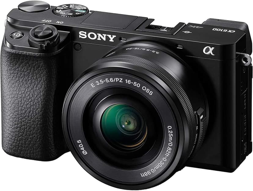 Sony Alpha 6100 | APS-C Mirrorless Camera with Sony 16-50 mm f/3.5-5.6 Power Zoom Lens (Fast 0.02s Autofocus, Eye Tracking Autofocus for Human and Animal, 4K Movie Recording and Flip Screen) - 3