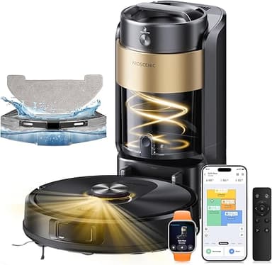Proscenic Q20 Plus Robot Aspirateur Laveur 10000Pa avec S…