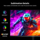 KTC 24.5 inch 400Hz 240Hz Gaming Monitor | Fast IPS 1ms | FHD 1080P Monitor | HDR 400 128% sRGB | HDMI x2, DP x2 |Tilt Adjustability VESA Monitors Black H25X7 - 3