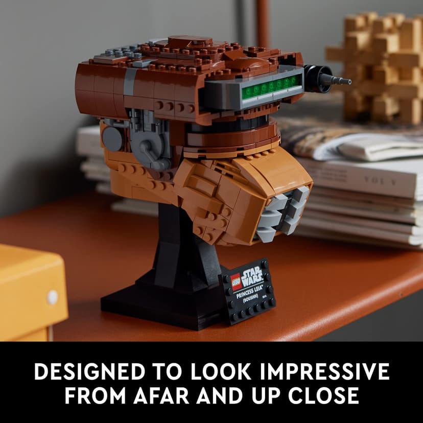 LEGO 75351 Star Wars Princess Leia (Boushh) Helmet Celebrate the 40th Anniversary of a Classic Scene With This Buildable Display Piece18+ 670 Pieces - 3