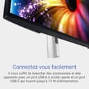 Dell U2724D UltraSharp 27 Inch QHD (2560x1440) Monitor, 120Hz, IPS Black, 5ms, 98% DCI-P3, 2x USB-C, 2x DisplayPort, HDMI, 3x USB, 3 Year Warranty, Silver - 3
