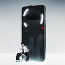 Nothing Phone (3a) 256 GB - mobile phone with 32 MP front camera, 30x ultra zoom, 50W fast charging and 6.77" FHD+ flexible AMOLED display - Black - 5