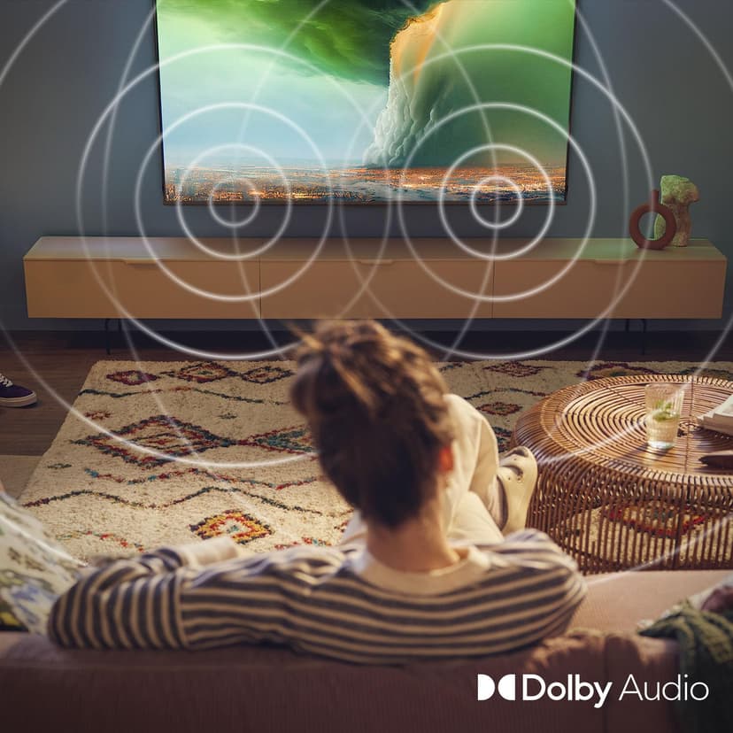 Philips 32PFS6000 2K HD LED Smart TV - Écran 32 Pouces avec Pixel Plus, Plateforme Titan OS et Son Dolby Digital - Compatible Alexa et Assistant Vocal Google - 8