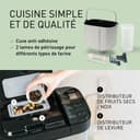 Panasonic SD-YR2550SXE Machine à Pain Auto, Distributeurs de Raisins Secs, de Noix et de Levure, 31 Programmes Auto, Double Capteur de Température, Minuterie Numérique de 13 h, Écran LCD, Argenté - 3