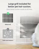 SwitchBot Air Purifier with Night Light, CADR 400m³/h for up to 83㎡, 3-Layer Filtration System removes 99.97% of pollutants, 20dB Sleep Mode, Supports Alexa&App Control, Chew-Proof Wire ideal for Pets - 7