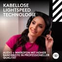 Logitech G Astro A50 LIGHTSPEED, casque gaming sans fil + station d’accueil (Gen 5), PRO-G GRAPHENE, basculement entre 3 systèmes, USB-C vers Xbox, PS5, PC, Nintendo Switch, Switch 2, Bluetooth - Noir - 4