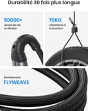 INIU USB C Charger Cable, 240W PD [2-Pack 2m] Type C Charge Cable - 9