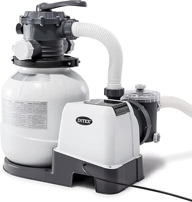 Intex filtre à sable sx2100 6m3/h pour piscine jusqu'à 36m3