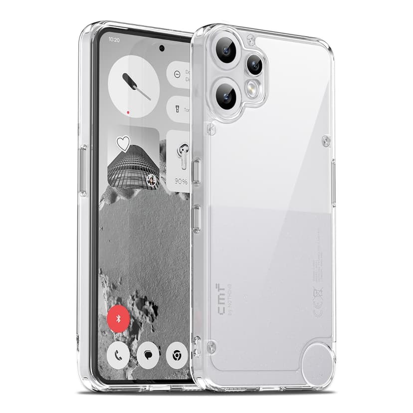 Liisooka Case for Nothing CMF Phone 2 Pro, Military Grade Drop Protection Phone Case, Yellowing Resistant, Anti-Scratch Hard PC Back, Shockproof Hard Ultra-Thin Protective Cover, Clear - 1