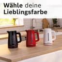 Bosch MyMoment TWK3M121 wireless kettle, automatic shut-off, overheating protection, cup display, water level indicator on both sides, removable anti-limescale filter, 1.7 l, - 8