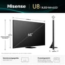 TV Hisense 20016068 U8 Series 65U8Q Black - 2
