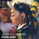 JBL Tune Flex Ghost 2, Wireless Noise Cancelling Bluetooth Earbuds with 48h Playtime, IP54 Water and Dust Resistant, Multi-Point Connection, Ergonomic Design, Open-Back Stick Design, White Ghost - 4