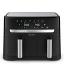 Moulinex Friteuse sans huile, Capacité 8,3 L, Jusqu'à 8 personnes, 7 programmes automatiques, Ecran tactile digital, Économie d'énergie, Air Fryer, Application dédiée, Easy Fry Dual EZ901820 - 1