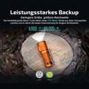 OLIGHT Baton Turbo Lampe de Poche Petit Portée Max. 510 M 1000 LM Lampe Torche Longue Durée 50 Jours 5 Modes Flashlight Rechargeable Type C Etanche IPX8 Pour Le Camping Voyage d'Urgence - 7