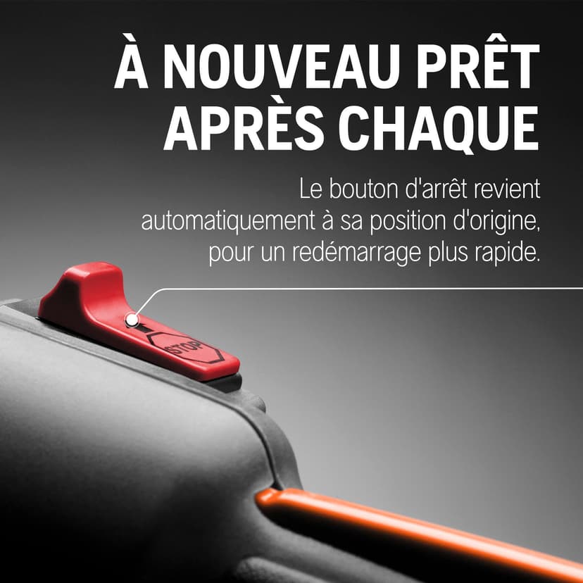 Husqvarna 122C : Coupe-Bordures Thermique 21,7 cm³, Largeur de Coupe 43 cm, Arbre courbé, Smart Start®, tête de Coupe Tap’n Go. - 6