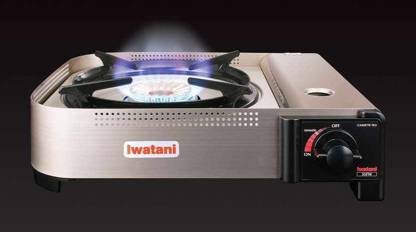 Iwatani 35FW Butane Stove, Medium, Metallic - 5