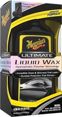 Meguiar's Ultimate Liquid Wax 473ml, Improved Liquid Car Wax Formula for Durable Protection that Shines, Premium Towel and Applicator Pad Car Accessories Included - G210516EU - 1