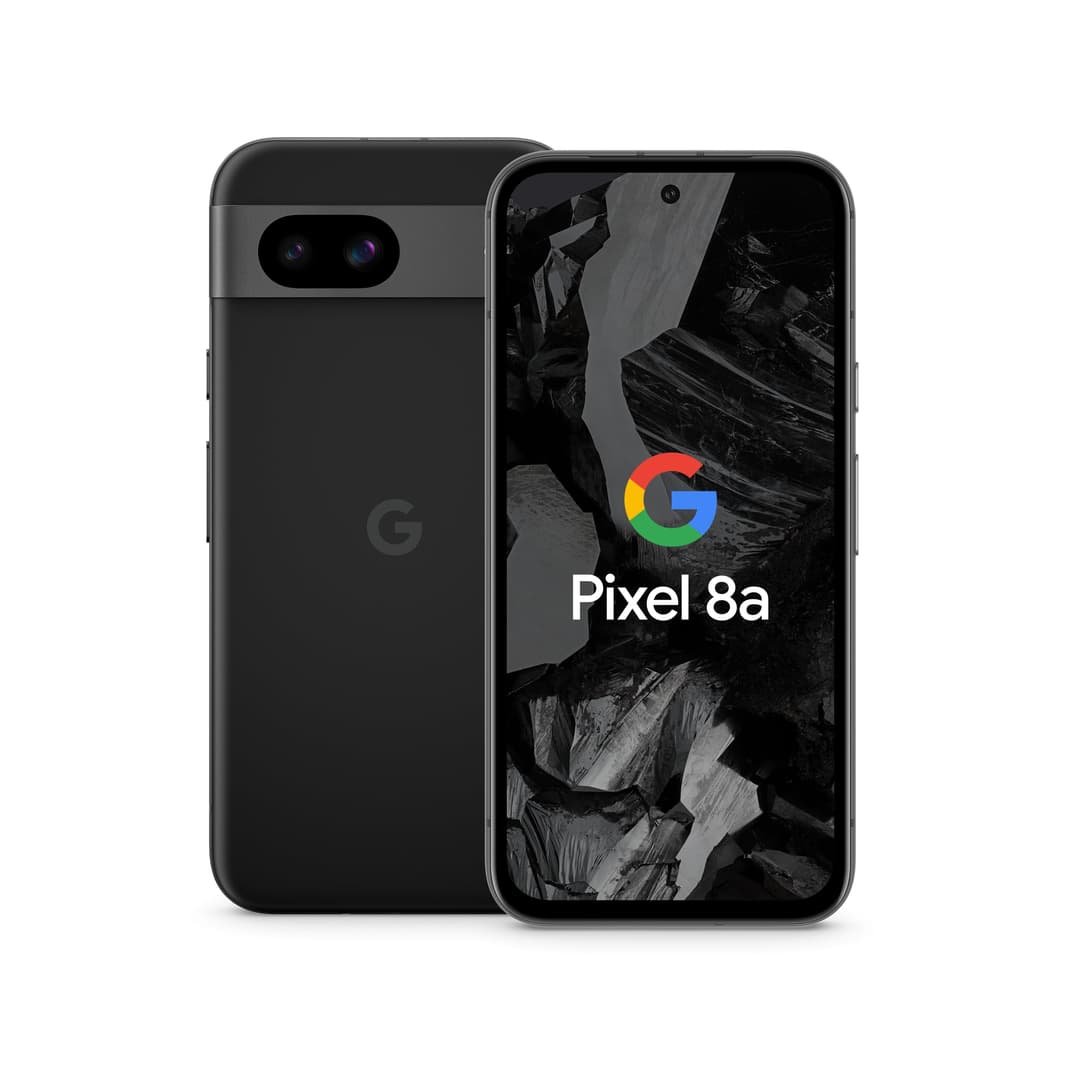 Google Pixel 8a – Unlocked Android smartphone with advanced Pixel Camera, 24-hour battery and powerful security – Obsidian, 128GB