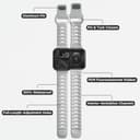 NOMAD Sport Band 42/44/45/49mm Lunar Gray - 5