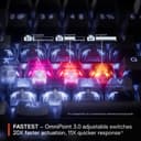 SteelSeries Commutateurs hypermagnétiques Apex Pro TKL Gen 3 OmniPoint 3.0 — Actionnement réglable — Déclenchement rapide — Préréglages prêts pour le jeu — Mode de protection — Rapid Tap/SOCD — OLED — - 5