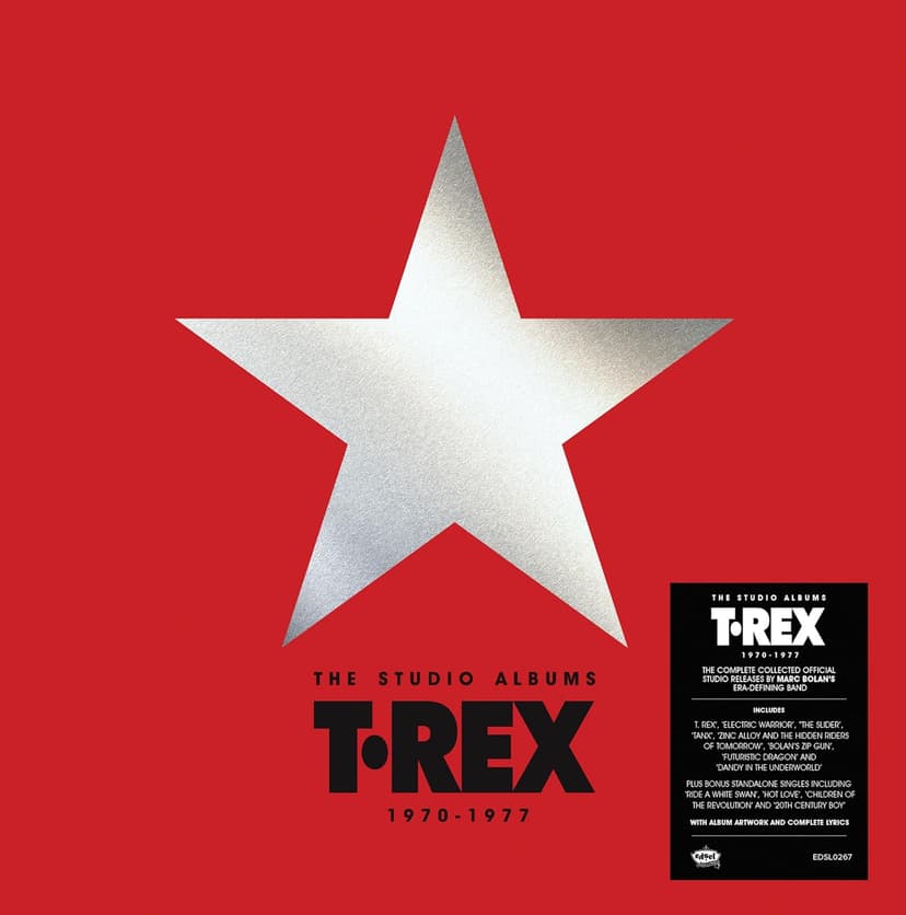 T. Rex, The Studio Albums 1970 - 1977 - Deluxe Packaging - 1