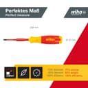 Wiha 283109021 Magazine Bit Holder Red/Yellow Schlitz/PH/SL+PZ - 6