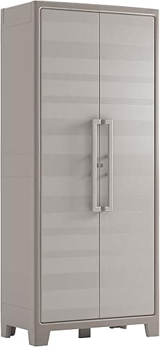 SIK Keter Gulliver Multispace Indoor Garage Utility Multi purpose Cabinet - Beige/Sand