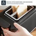 Tefal Includeo TT533811 Tostadora, 2 compartimentos, pinzas magnéticas, Tostador botones grandes, 7 niveles de tostado, bandeja recogemigas extraíble, palanca de extracción - 6