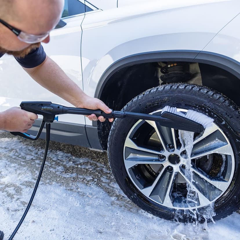 Scheppach HCE2600 Electric Pressure Washer | 180 Bar | Powerful & Versatile Surface Cleaning | Quick-Connect System & Accessories + 5m Hose - 4