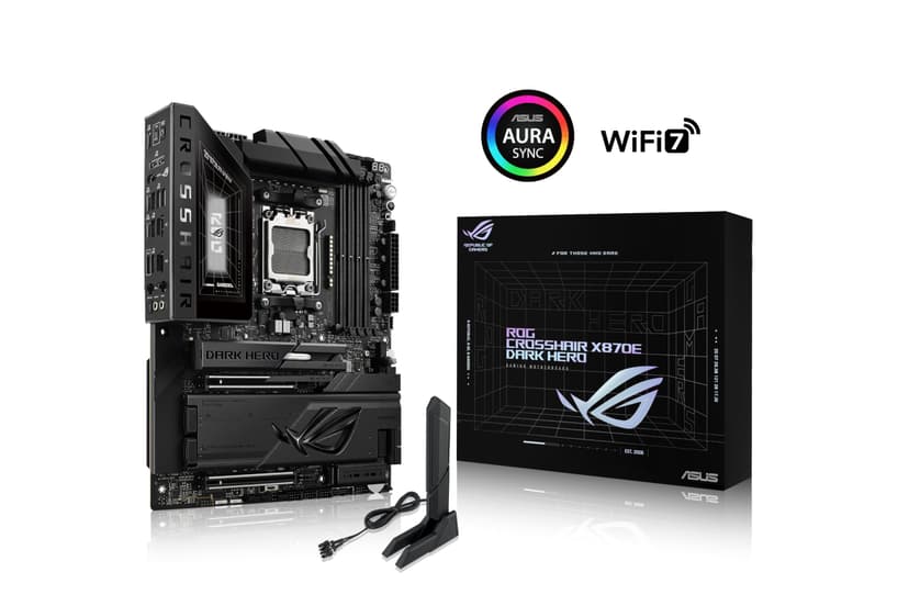 ASUS ROG CROSSHAIR X870E DARK HERO AMD X870E ATX Socket AM5 Motherboard - 5