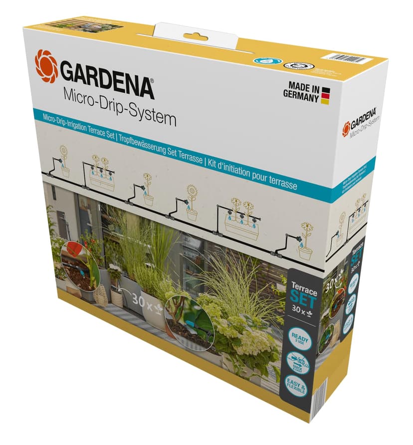 Gardena Micro-Drip-System Drip Irrigation Set Terrace (30… - 1