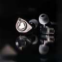 Linsoul SIMGOT EW300 1DD+1Planar+1PZT Hybrid Driver In Ear Monitor, Wired Earbuds IEM, Gaming Earbuds with Detachable Nozzles, Silver-Plated OFC IEM Cable (Standard Edition) - 6