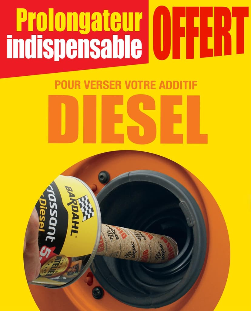 Bardahl 5in1 Cleaner Diesel Engine 500ml - 5
