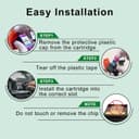 SAILNER 301XL Lot de cartouches d'encre compatibles HP 301 XL pour HP Envy 4500 5530 5534 4504 DeskJet 2540 1510 2544 2549 OfficeJet 4630 4632 2620 2622 Noir Couleur) - 5