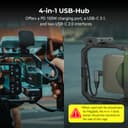 SMALLRIG x Brandon Li All-in-One Mobile Video Kit, Universal Quick Release Phone Video Rig Kit for iPhone for SamSung for Pixel, with 67mm VND Filter Wireless Rotatable Handles for M.2 SSD - 4596 - 7
