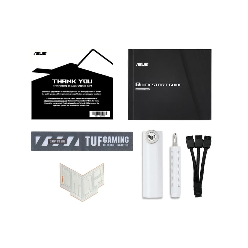 ASUS TUF Gaming GeForce RTX 5070 Ti 16GB GDDR7 BTF White OC Edition Graphics Card (NVIDIA DLSS 4, 3,125-Slot, PCIe 5.0, 3X DisplayPort 2.1b, 2X HDMI 2.1b, GC-HPWR, White, TUF-RTX5070TI-O16G-BTF-WHITE) - 7