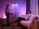 Philips Hue White & Color Ambiance GU10 LED Spot 5-Pack (400 lm), dimmable LED Lamps for the Hue Lighting System with 16 Million Colours, smart Light Control via Voice and app - 4