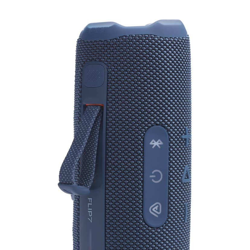 JBL Flip 7, Wireless Portable Bluetooth Speaker, 16 Hours of Playtime, IP68 Waterproof, Dustproof and Drop-Proof, JBL Pro Sound with AI Boost, Auracast Multi-Speaker Connection, Blue - 4