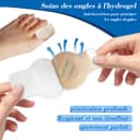 21 Pièces Fungal nail patches Mycose ongles des pieds Pansements Patches de réparation des ongles fongiques Réparer abîmés patches antifongiques ongle pieds Pour hommes et femmes (1 pack) - 4