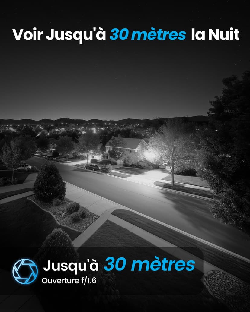 ZOSI C290 8MP 4K PoE Security Camera System Outdoor, Pan/Tilt 360 Camera, 2TB Hard Drive - 4