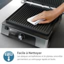 Philips Contact Grill - Adjustable Temperature Large Cooking Surface and High Power - Removable Non-Stick Plates and Grease Catcher (HD6301/90) - 9