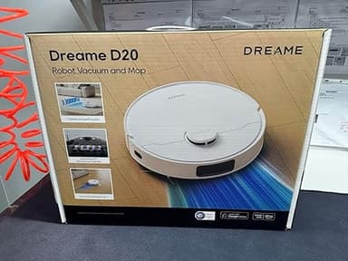 DREAME D20 Robot Aspirateur, 13 000 Pa, Brosse Duo pour P…