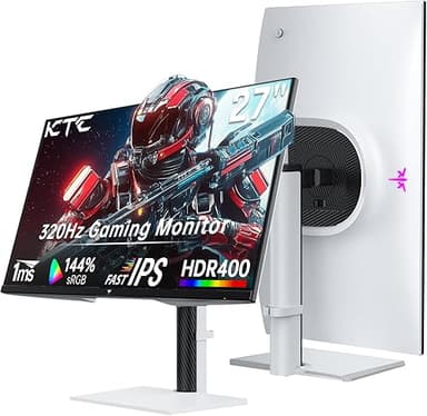 KTC 27'' 320hz Ecran PC Gamer, 300Hz 240hz, Fast IPS Moni…