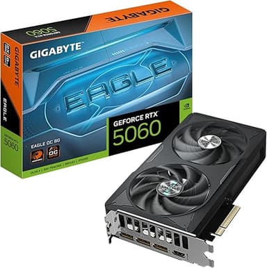 Gigabyte GeForce RTX 5060 EAGLE OC 8G Graphics Card - 8GB…