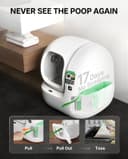 PETKIT PUROBOT MAX PRO 2 Self Cleaning Cat Litter Tray with AI Camera, Facial Recognition & Health Insights, Smart App & Odour Control Automatic Cat Litter Box, Quiet & Spacious for Multiple Cats - 8