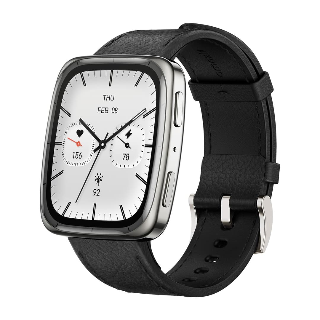 Amazfit Active 2 Smart Watch for Men Women, 43mm, NFC Payment, 1.75" AMOLED Display, Offline Maps, GPS, 10 Day Battery, 160+ Sports, Water Resistant, Heart Rate & Sleep Tracker for Android & iPhone