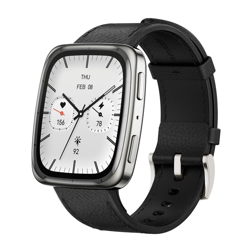 Amazfit Active 2 Smart Watch for Men Women, 43mm, NFC Payment, 1.75" AMOLED Display, Offline Maps, GPS, 10 Day Battery, 160+ Sports, Water Resistant, Heart Rate & Sleep Tracker for Android & iPhone - 1