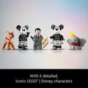 LEGO Disney Walt Disney Tribute Camera 43230 Kit de construction pour fans de Disney Célébrez Disney 100 avec une pièce de collection, parfait pour jouer et afficher, fait un cadeau amusant pour les - 5
